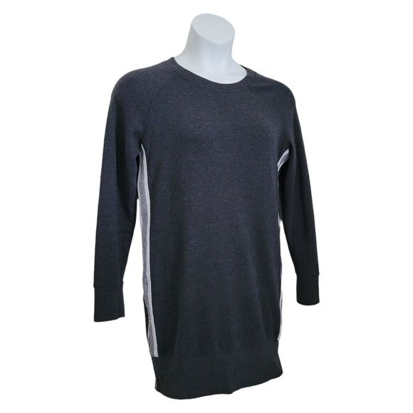 Victoria Secret Sport Gray Long Sleeve Sweatshirt - Oversize Fit XS to Medium - Picture 1 of 7